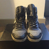 Milano Hi - Black Stripe Canvas